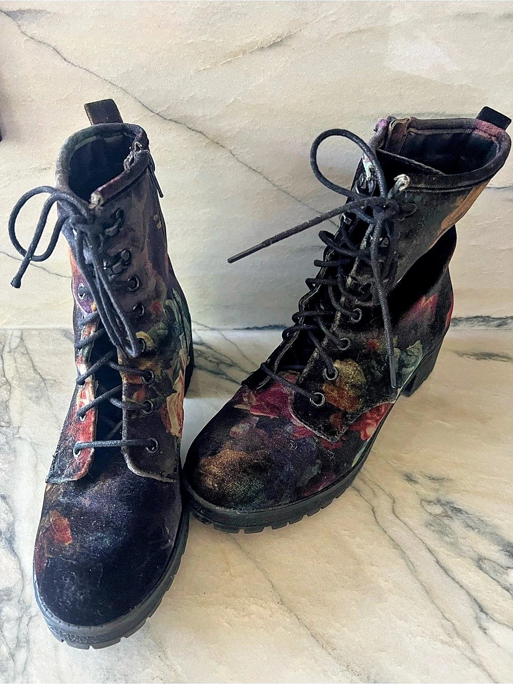 Madden Girl Combat Lace-Up Boots in